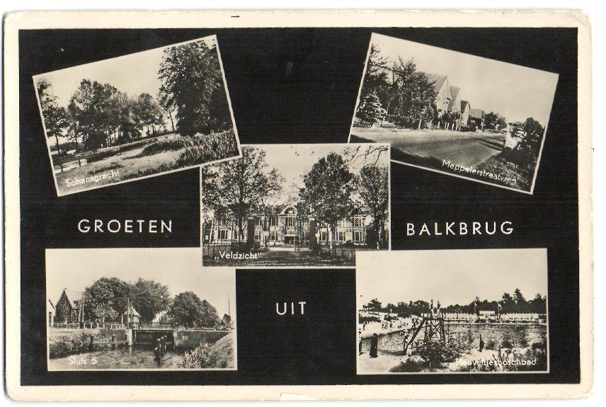 Ansichtkaarten — Balkbrug