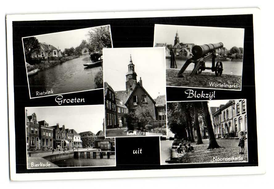 Ansichtkaarten — Blokzijl