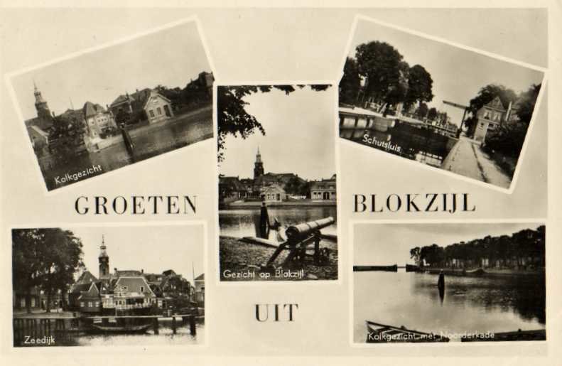 Ansichtkaarten — Blokzijl
