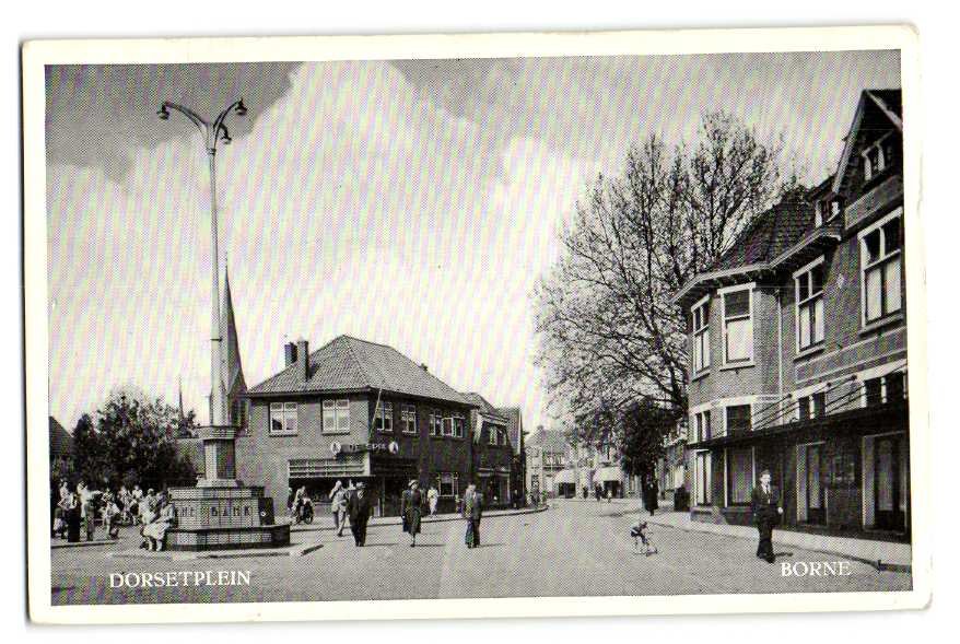 Dorsetplein — Borne