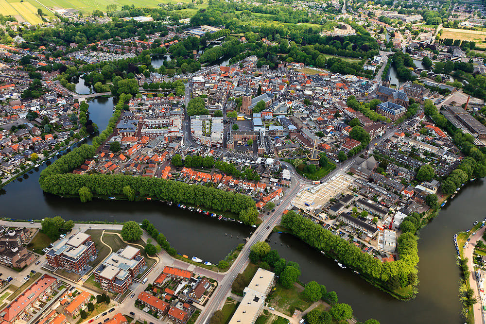 Luchtfoto — Woerden