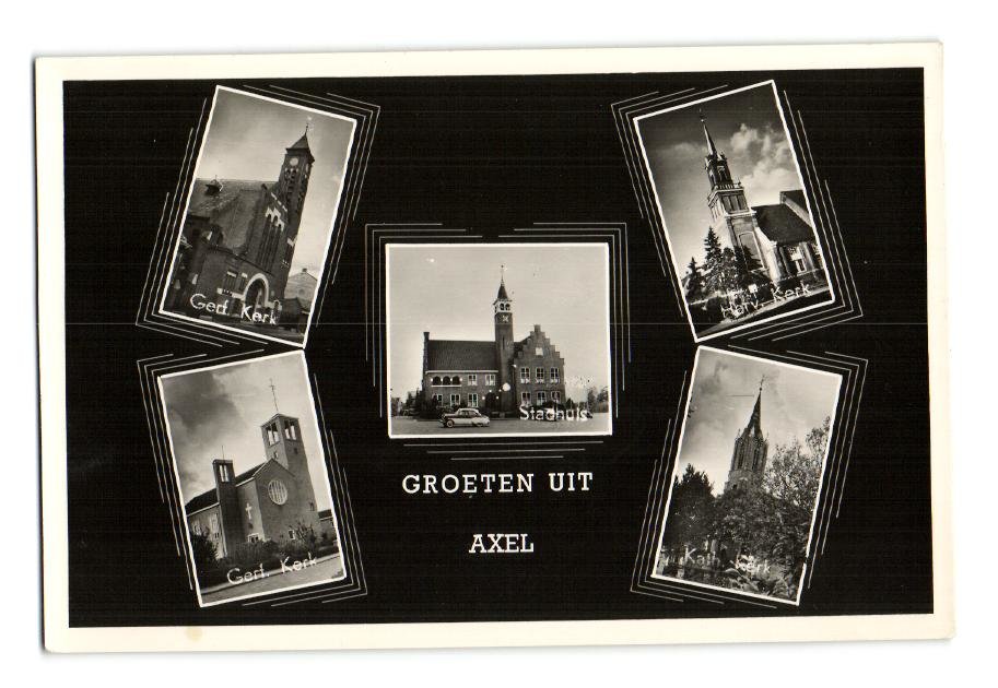 Ansichtkaarten — Axel