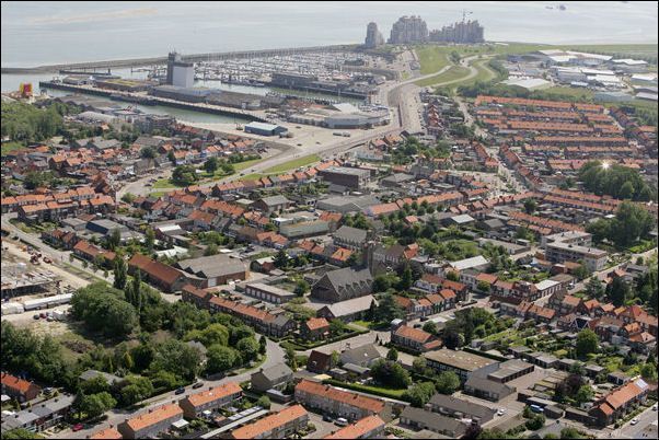 Luchtfoto Breskens — Breskens