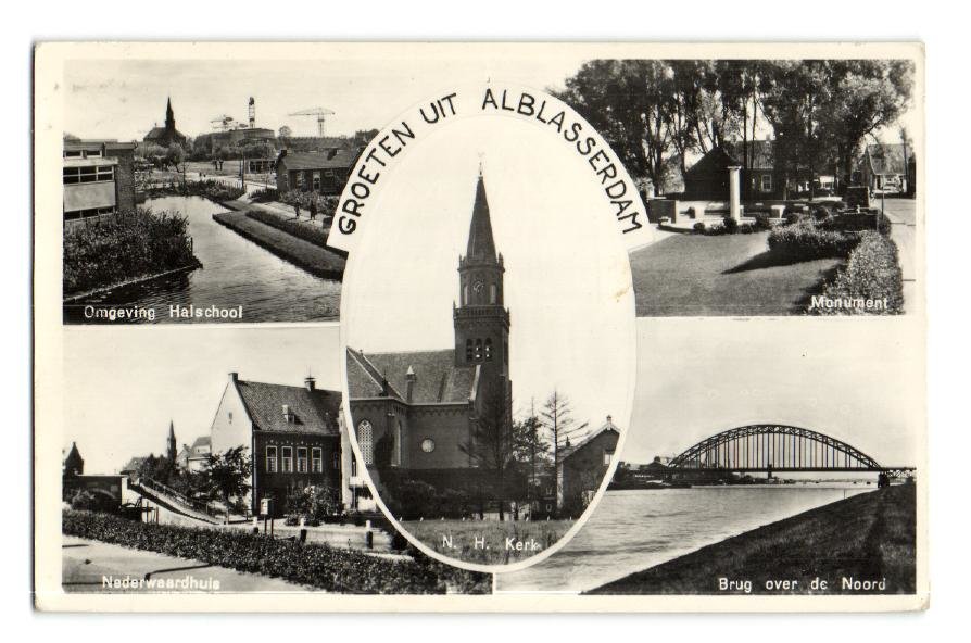 Ansichtkaarten — Alblasserdam