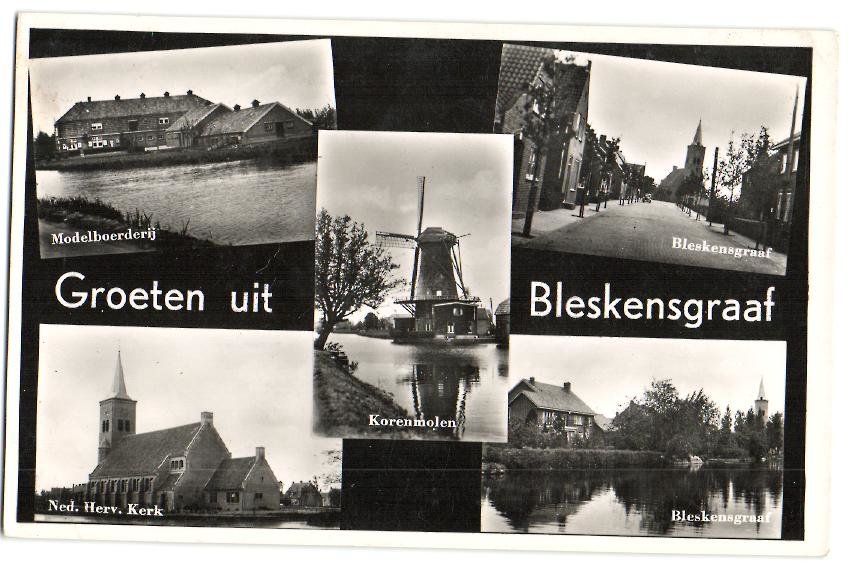 Ansichtkaarten — Bleskensgraaf