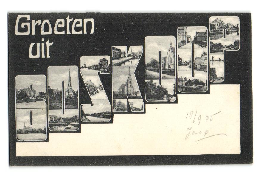 Ansichtkaarten — Boskoop