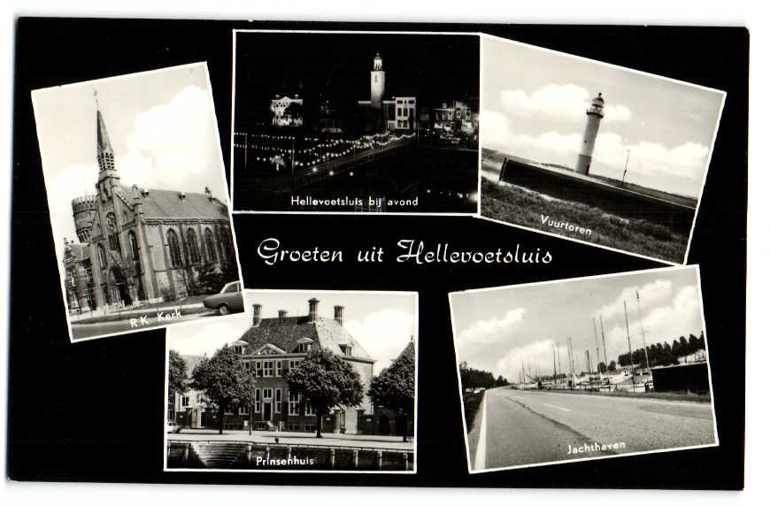 Ansichtkaarten — Hellevoetsluis