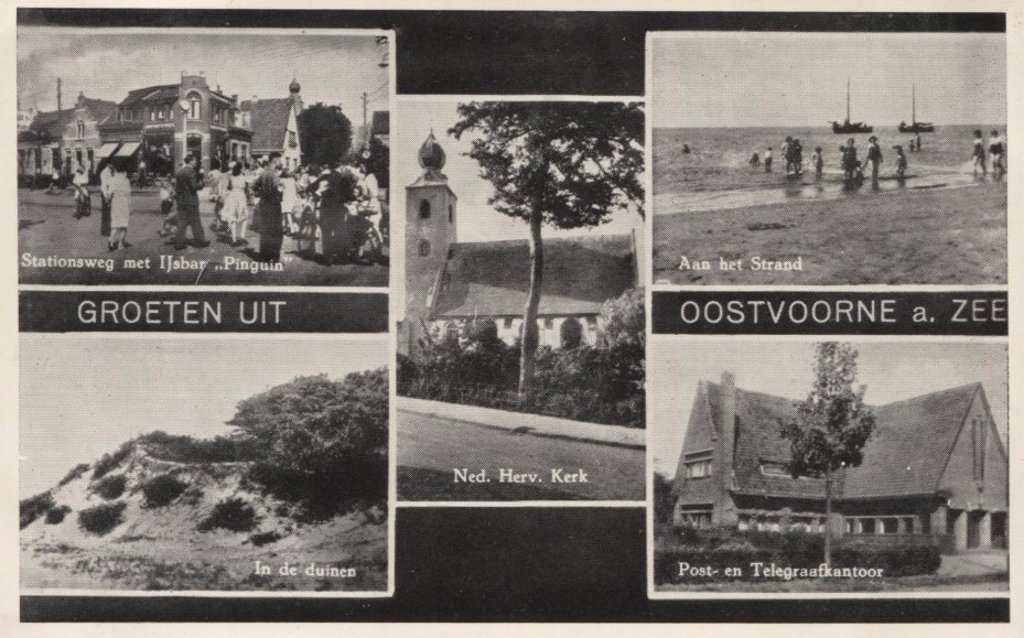 Ansichtkaart — Oostvoorne