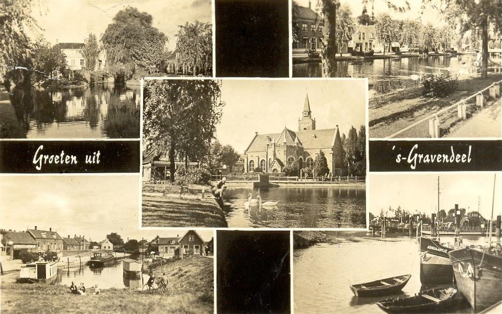 Ansichtkaart — 's-Gravendeel