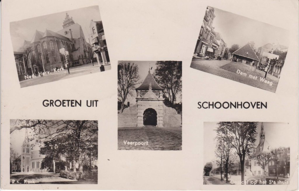 Ansichtkaarten — Schoonhoven