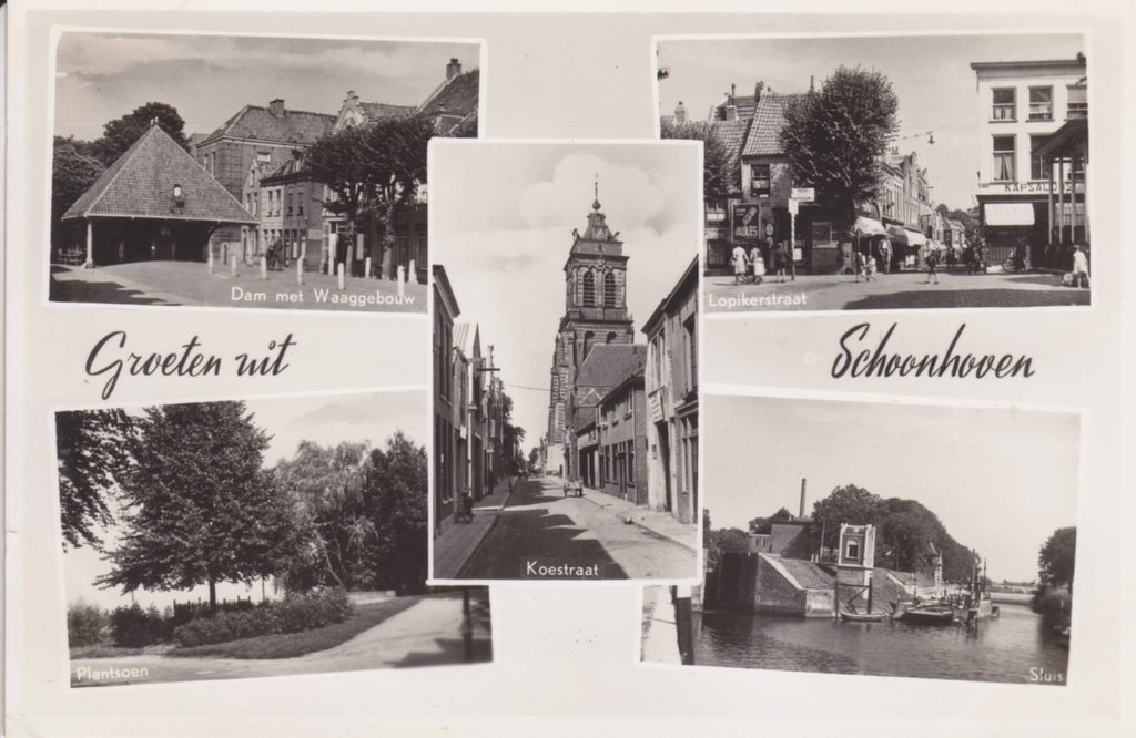 Ansichtkaarten — Schoonhoven