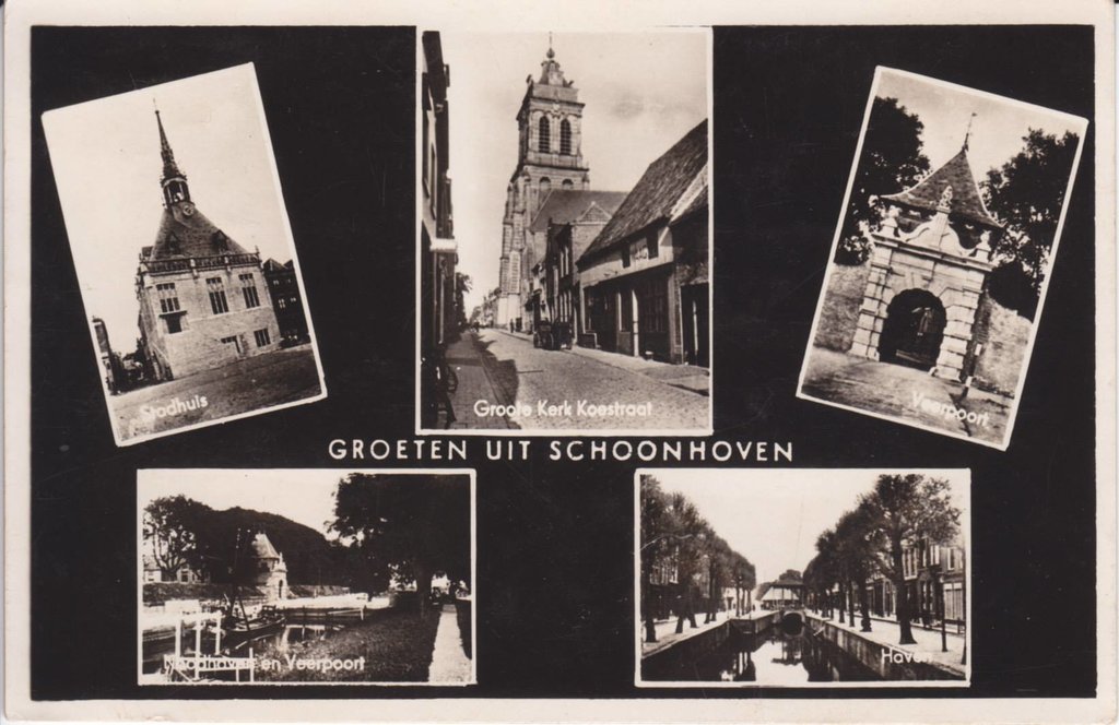 Ansichtkaarten — Schoonhoven