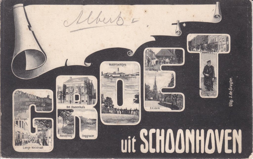 Ansichtkaarten — Schoonhoven