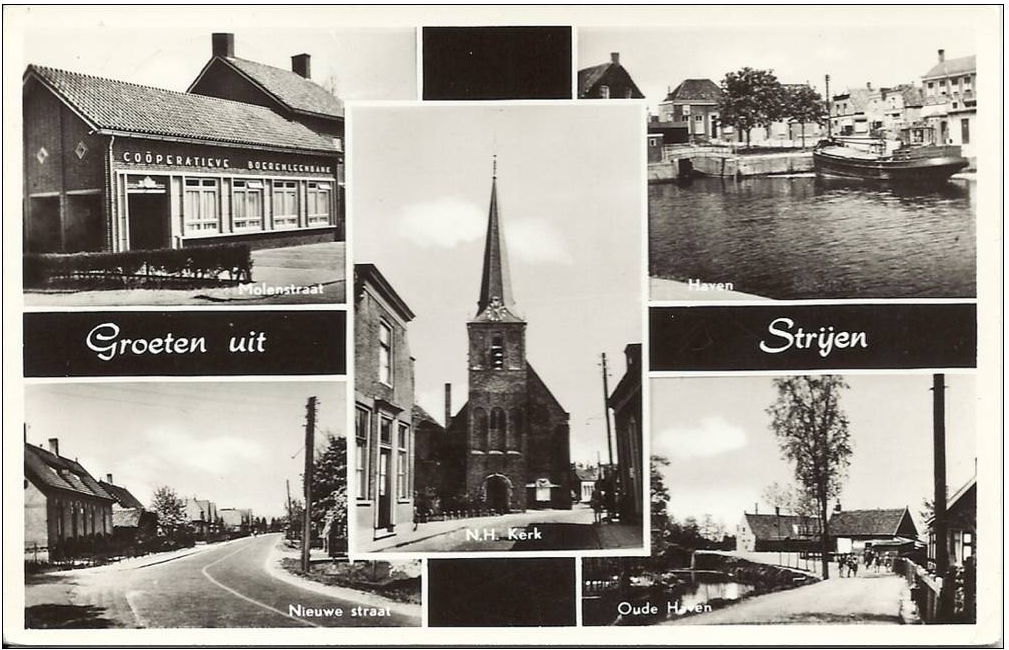 Ansichtkaart — Strijen