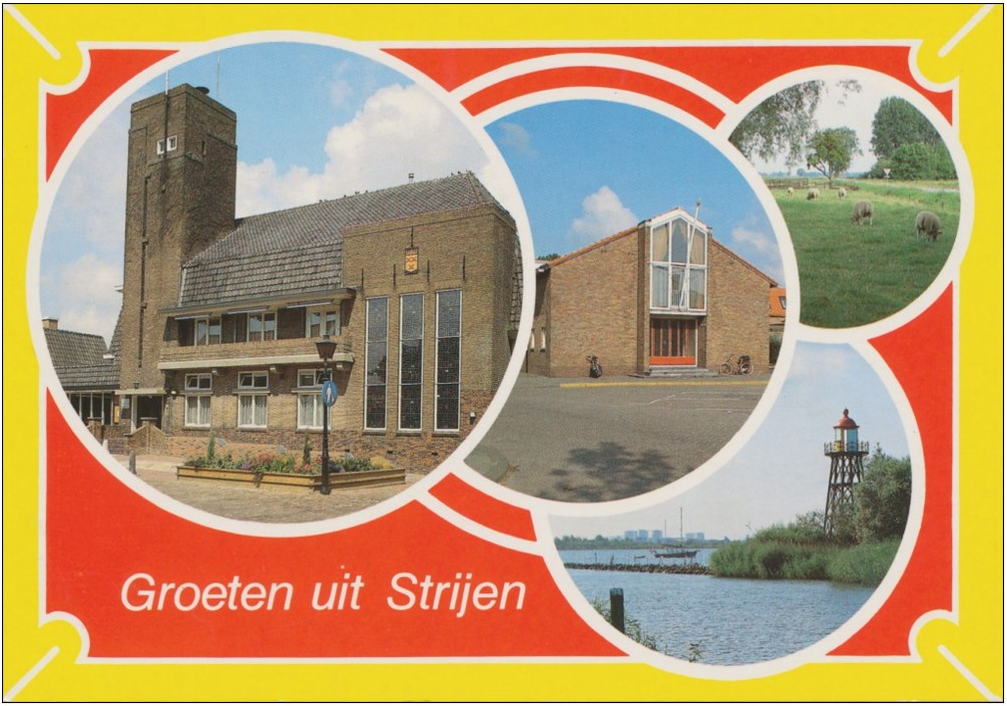 Ansichtkaart — Strijen