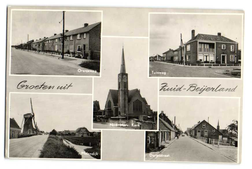 Ansichtkaarten — Zuid Beijerland