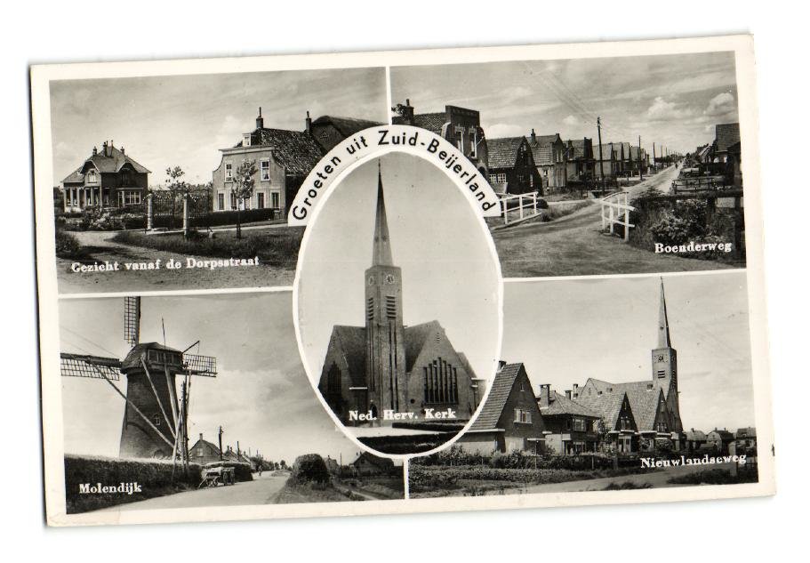 Ansichtkaarten — Zuid Beijerland