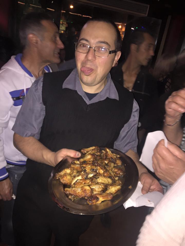 Fingerfood served by Kevin
